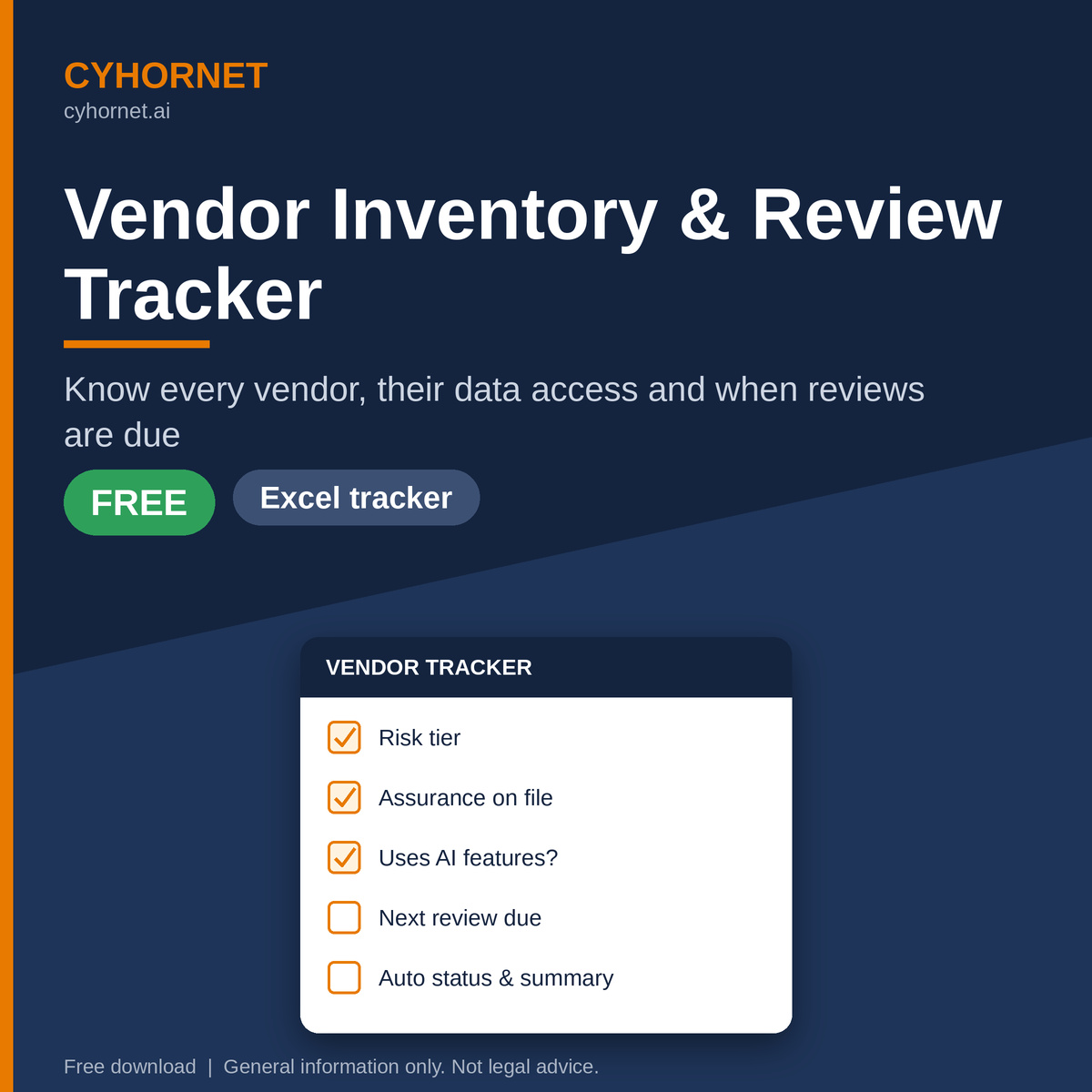 12_Vendor_Inventory_and_Review_Tracker Free Vendor Inventory and Review Tracker (Excel)